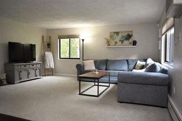Foxboro apartment for rent - a living room with a couch and a television