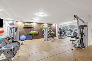 Resident's only fitness center