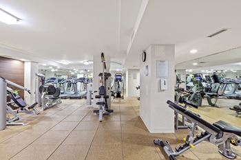 Resident's only fitness center