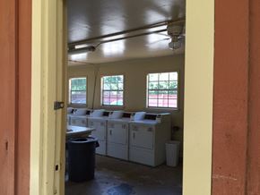 Beaumont apartment for rent - the laundry room is clean and ready for us to use