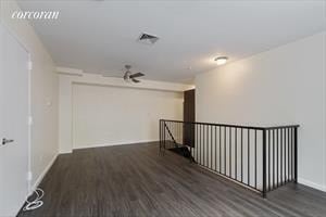 Floor plan for 1 bed, 1.5 baths, 956 sqft