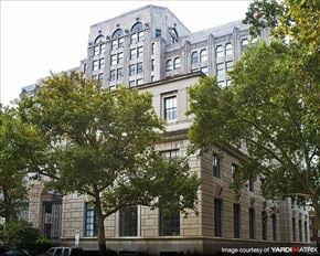 Philadelphia apartment for rent - a large building with trees in front of it