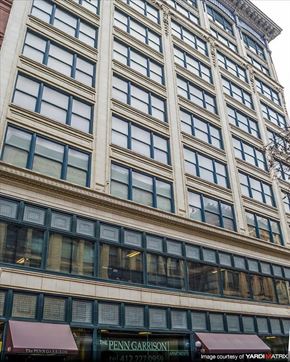 Pittsburgh apartment for rent - a tall building with a lot of windows
