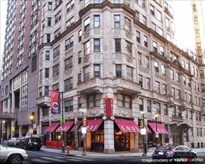 Philadelphia apartment for rent - a tall building on the corner of a city street
