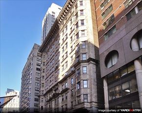 Philadelphia apartment for rent - a tall building in a city with other tall buildings