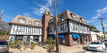 Elkins Park apartment for rent - the facade of a building on a city street