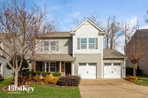 Mooresville house for rent - A two-story house with a garage is for sale.