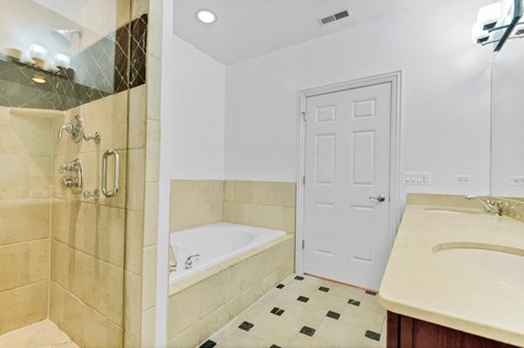 Floor plan for 3 beds, 2 baths