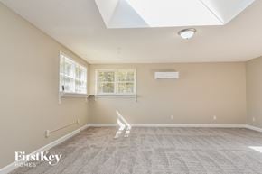 Greensboro house for rent - the living room is spacious and has a skylight