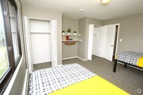 Ypsilanti apartment for rent - Smaller bedroom with two closets