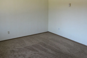 Moorhead house for rent - A carpeted room with a white wall and a switch on the wall.