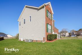 Fuquay-Varina house for rent - the view of the house from the back yard