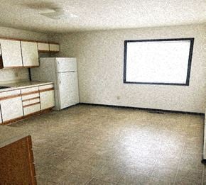 Hutchinson apartment for rent - Large kitchen area