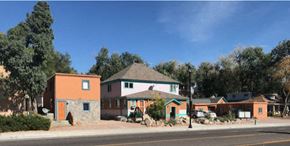 Colorado Springs apartment for rent - a group of houses on the side of a street