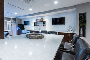 Morrisville apartment for rent - a large kitchen with a large white counter top