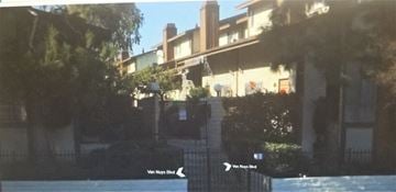 Los Angeles house for rent - a view of the house from the street