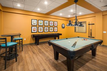Billiards room
