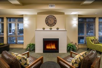 Fireplace - lobby