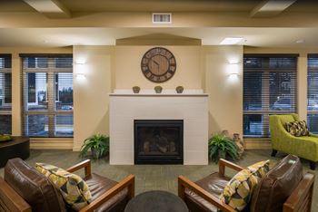 Fireplace - lobby