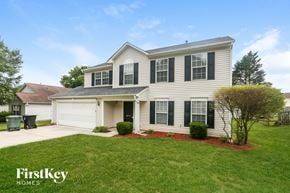 Concord house for rent - A two-story house with a garage is for sale by FirstKey Homes.