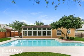 Orange Park house for rent - A house with a pool in the backyard.