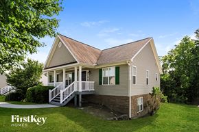 High Point house for rent - a renovated house with a porch and a deck