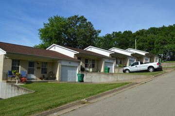 De Soto apartment for rent - a house with a white truck parked in front of it