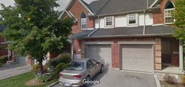 Guelph apartment for rent - a car parked in a driveway in front of a house