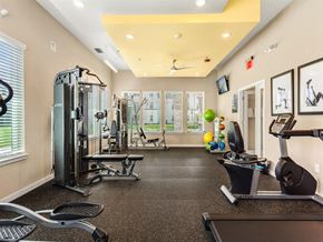 Dade City apartment for rent - the gym at the enclave at photo