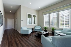 Eustis apartment for rent - a living room with couches and chairs and a coffee table