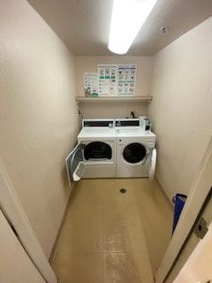 San Francisco apartment for rent - A small laundry room with a washer and dryer.