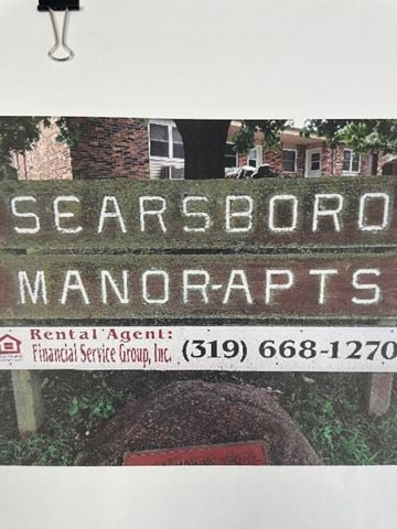 Searsboro apartment for rent - a picture of a sign that says scarborough managers