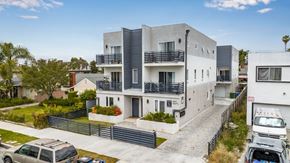 North Hollywood apartment for rent - the exterior of a house with cars parked in front of it