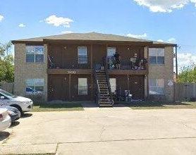 Killeen apartment for rent - A two-story house with a car parked in front.