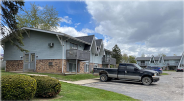 Byron apartment for rent - a truck is parked in front of a house