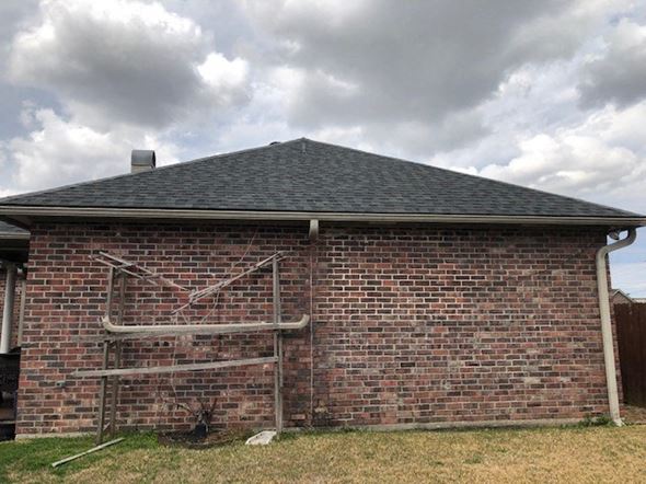 Youngsville house for rent - a brick building with a pipe on the side of it