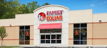 Dequincy apartment for rent - a family dollar store with a sign on the side of a building