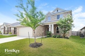 Haslet house for rent - a home with two trees in the front yard