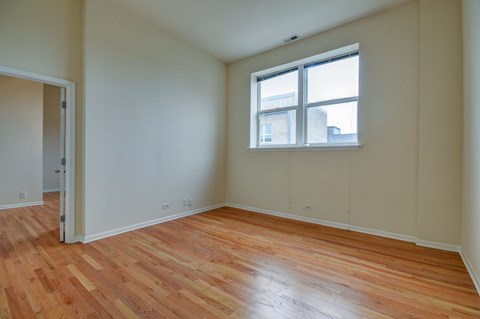 Floor plan for 1 bed, 1 bath