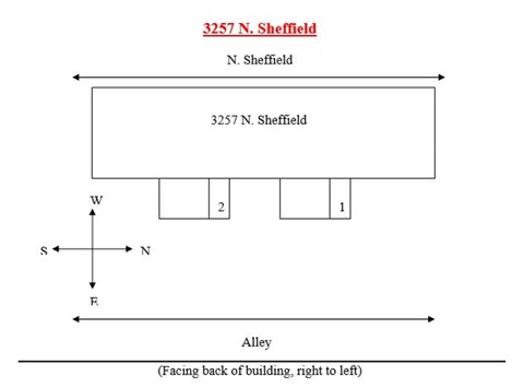 Floor plan for studio