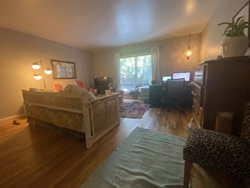Atlanta apartment for rent - a living room with a bed and a tv