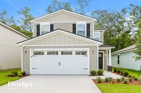 Jacksonville house for rent - A two-story house with a garage is for sale.