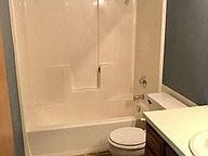 Springfield house for rent - a bathroom with a toilet and a shower