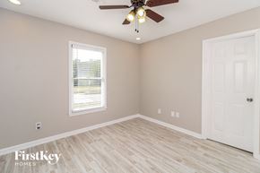 High Point house for rent - the second bedroom is spacious and has a ceiling fan