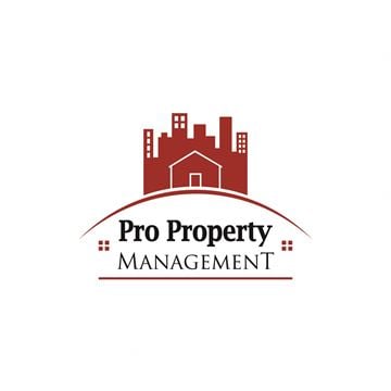 Loveland apartment for rent - A logo for Pro Property Management featuring a stylized building.