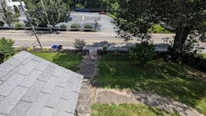 West Warwick apartment for rent - an aerial view of a roof of a house