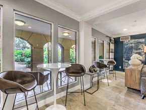 San Diego apartment for rent - a dining room with chairs and a table