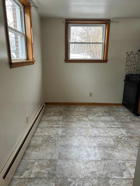 Floor plan for 1 bed, 1 bath, 550 sqft