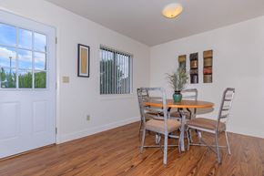 Troy apartment for rent - a dining room with a table and chairs