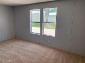 Eunice house for rent - an empty room with a window in it